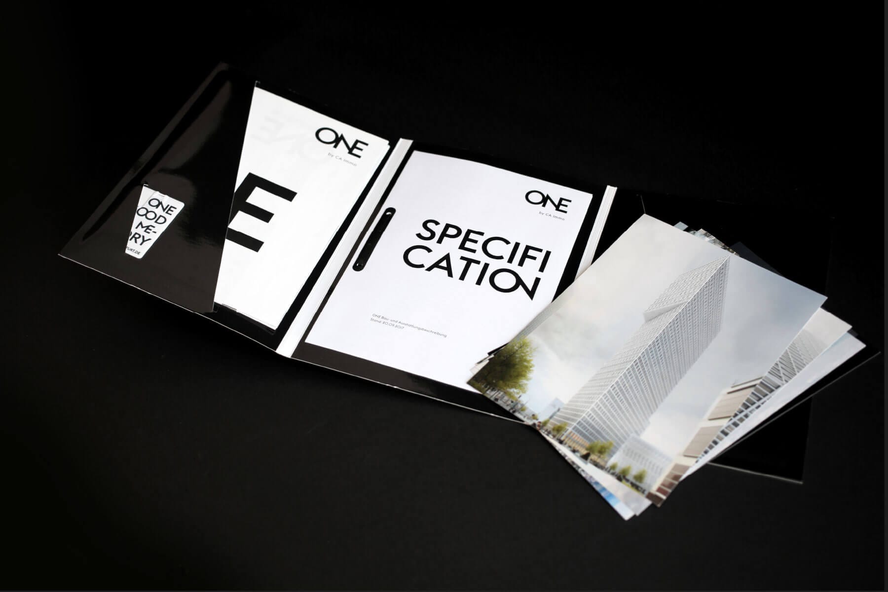 Branding Campaign ONE by CA Immo Folder open