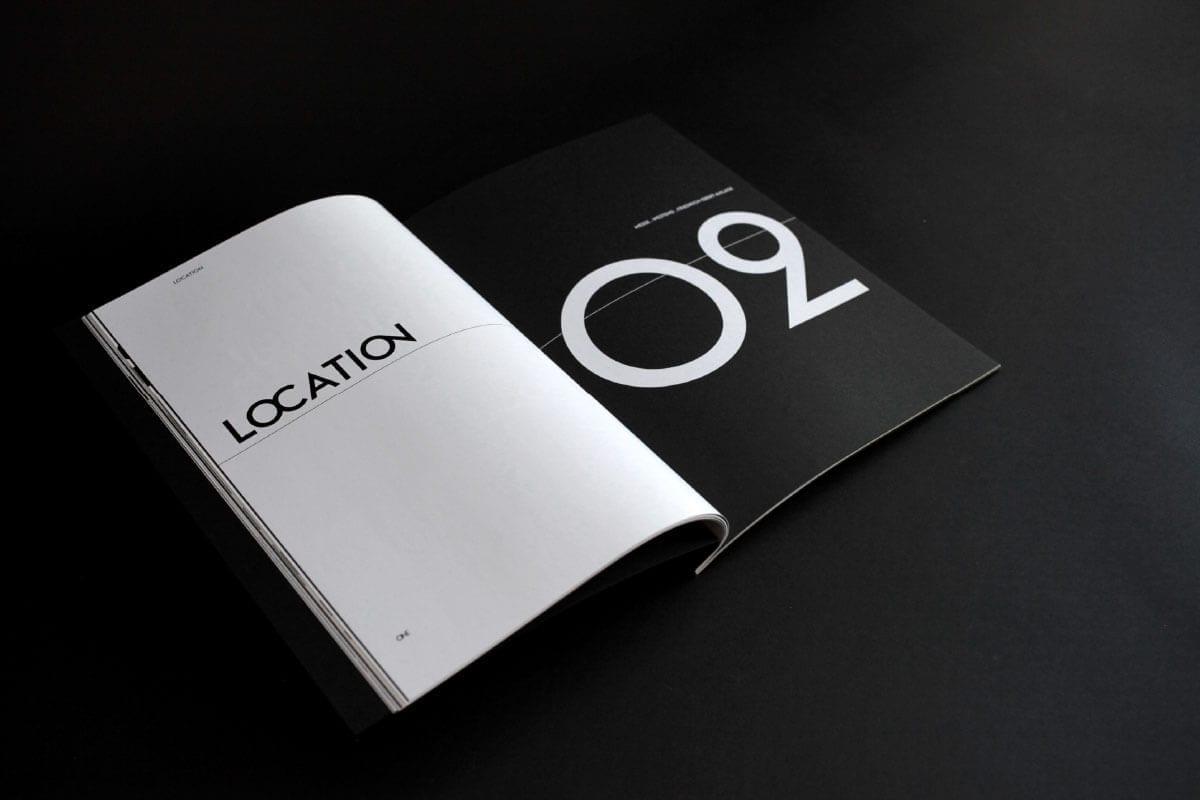 Branding-Kampagne ONE by CA Immo Broschüre Location
